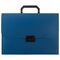 Портфель пластиковый STAFF А4 (330х235х36 мм), 13 отделений, индексные ярлыки, синий, 229244