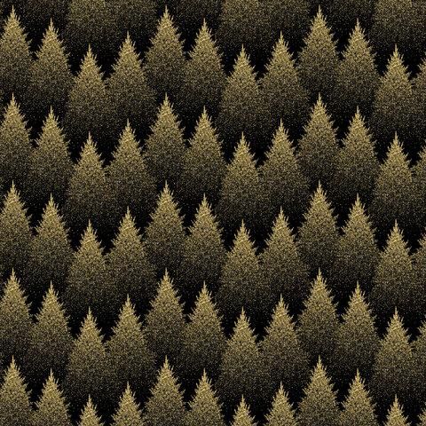 Бумага упаковочная новогодняя "Black&Gold" 70x100 см, 5 дизайнов ассорти, ЗОЛОТАЯ СКАЗКА, 591584