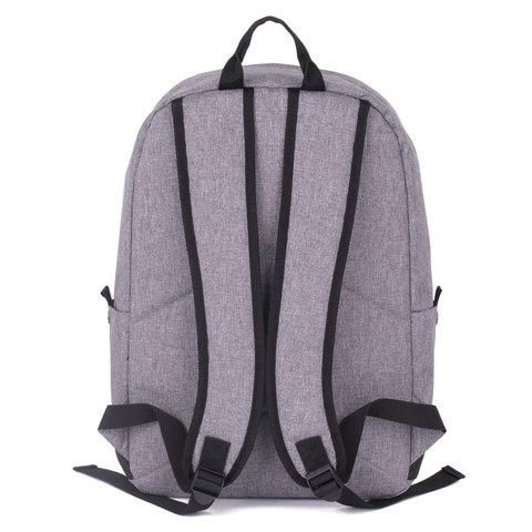 Рюкзак BRAUBERG универсальный, сити-формат, "Grey Melange", с защитой от влаги, 43х30х17 см, 228842