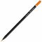 Карандаши цветные чёрное дерево BRAUBERG BLACK WOOD, 24 цвета, трехгранный корпус, грифель мягкий 3 мм, 181949