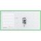 Папка-регистратор Berlingo "Standard", 50мм, бумвинил, с карманом на корешке, салатовая