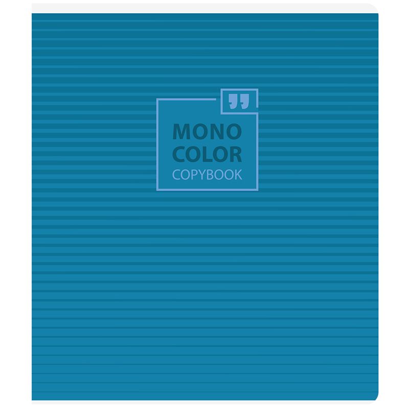 Тетрадь 96л., А5, линия ArtSpace "Моноколор. Blue&Green"