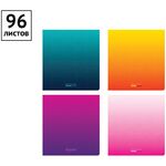 Тетрадь 96л., А5, клетка ArtSpace "Моноколор. Simple modern", выборочный УФ-лак