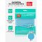 Салфетка для оптики и стекла OfficeClean, плотная микрофибра, 30*30см, синяя