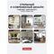 Ведро-контейнер для мусора (урна) OfficeClean Professional, 5л, нержавеющая сталь, хром