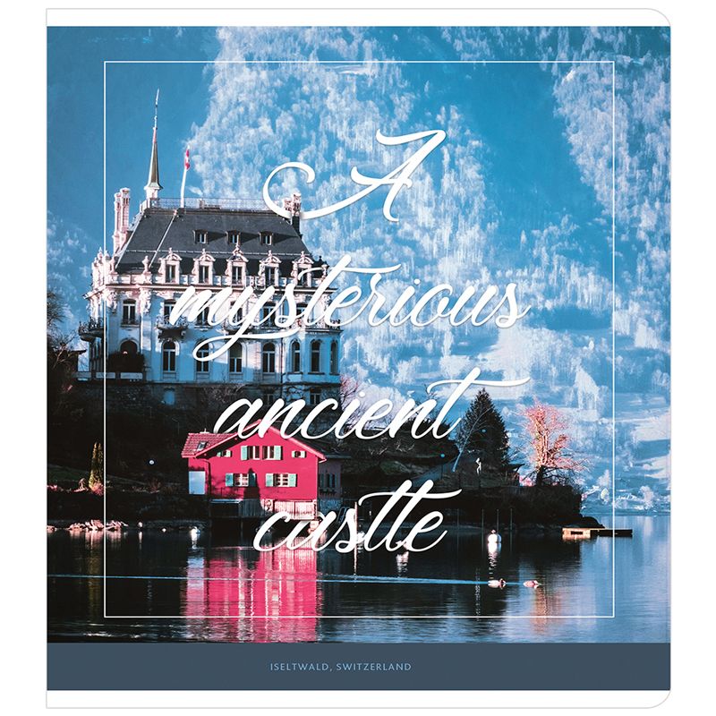 Тетрадь 96л., А5, клетка ArtSpace "Путешествия. Mysterious castle"
