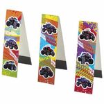 Закладки для книг с магнитом "МОНСТР-ТРАК", набор 6 шт., блестки, 25x196 мм, ЮНЛАНДИЯ, 111636