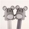 Ручка шариковая MESHU "Cute Mouse" синяя, 0,7мм, корпус ассорти, с топпером