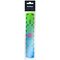 Линейка 20см Berlingo "Radiance", пластиковая, гибкая, голубой/зеленый градиент, европодвес