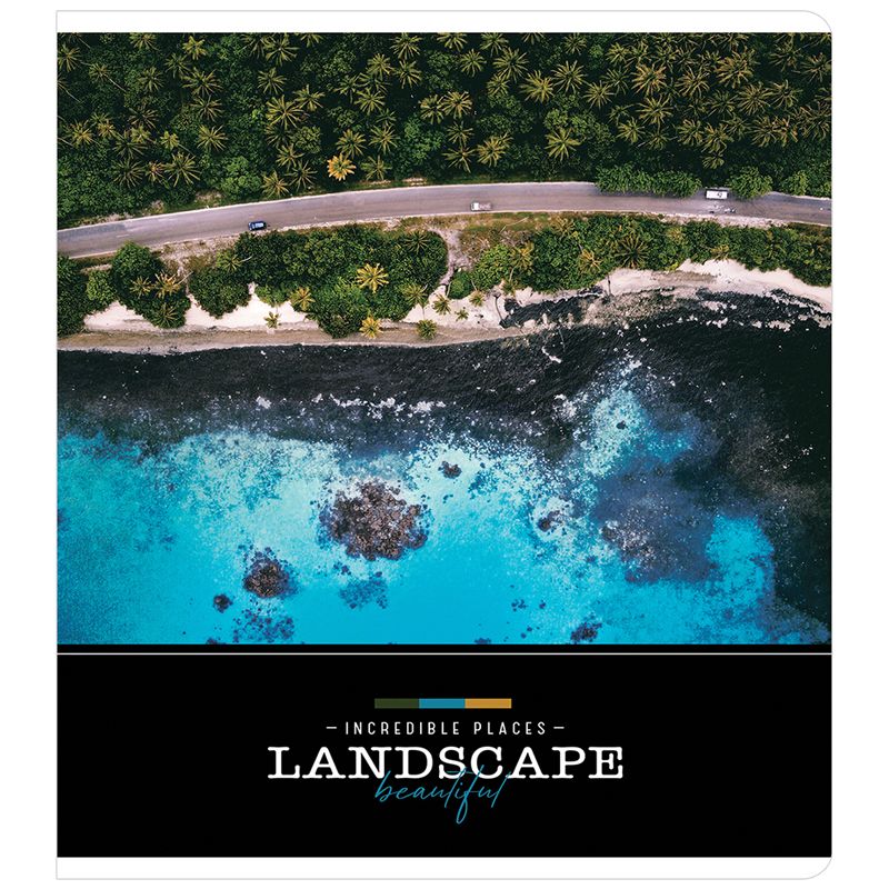 Тетрадь 60л., А5, клетка ArtSpace "Путешествия. Incredible places"