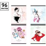 Тетрадь 96л., А5, клетка ArtSpace "Стиль. Модные девушки"
