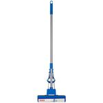 Швабра самоотжимная OfficeClean Professional с губ. насадкой, ПВА 27см, ролик. отжим, телеск. ручка 70-125