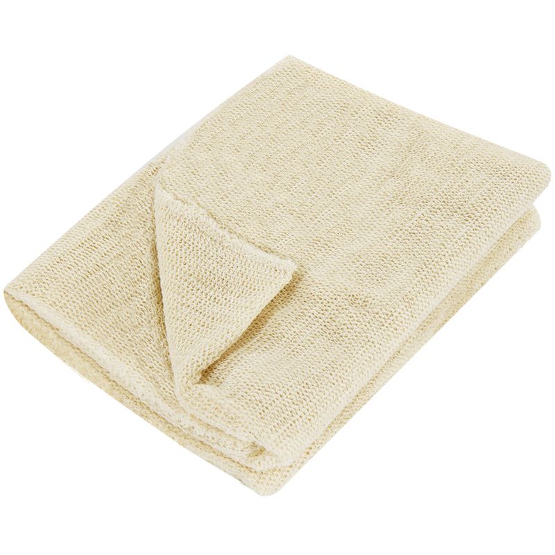Тряпка для мытья пола OfficeClean, неткол, белая, трехслойная, 120г/м2, 60*80см, индивид. упаковка
