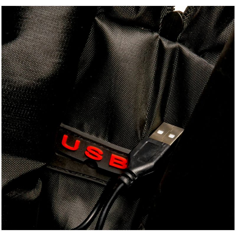 Рюкзак для ноутбука 16-17” ArtSpace Urban "Type-2", 44*28*11см, 1 отделение, 4 карм., USB разъем, уплотн. спинка