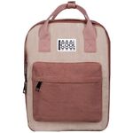 Рюкзак ArtSpace Casual "Пыльная роза"36*27*11см, 1 отделение, 3 кармана, вельвет