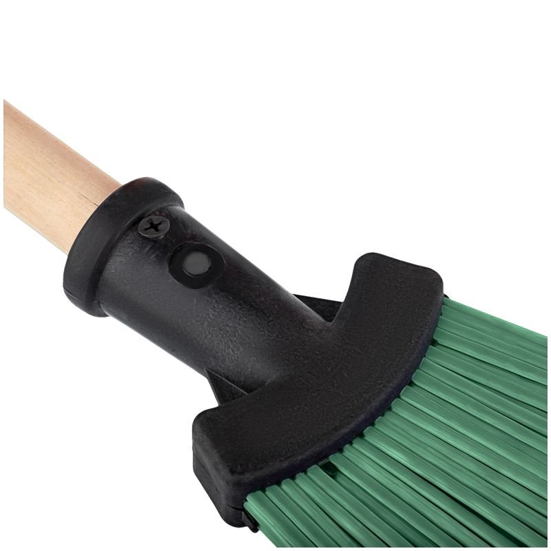 Метла OfficeClean, для улицы, веерная, с деревянным черенком 120см