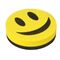 Стиратель магнитный для магнитно-маркерной доски, круглый, диаметр 90 мм, "Смайлик", STAFF "Basic", 236751