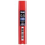 Грифели запасные 0,5 мм, HB, PENTEL (Япония), КОМПЛЕКТ 12 штук, "Ain Stein", C275S-HB