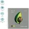 Скетчбук 60л., 150*150 MESHU "Avocadreams", на гребне, выб. лак, soft-touch, 120г/м2
