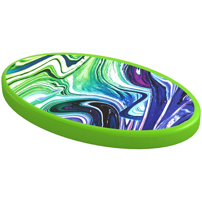 Ластик Berlingo "Liquid Wave", овальный, термопластичная резина, 50*28*7мм