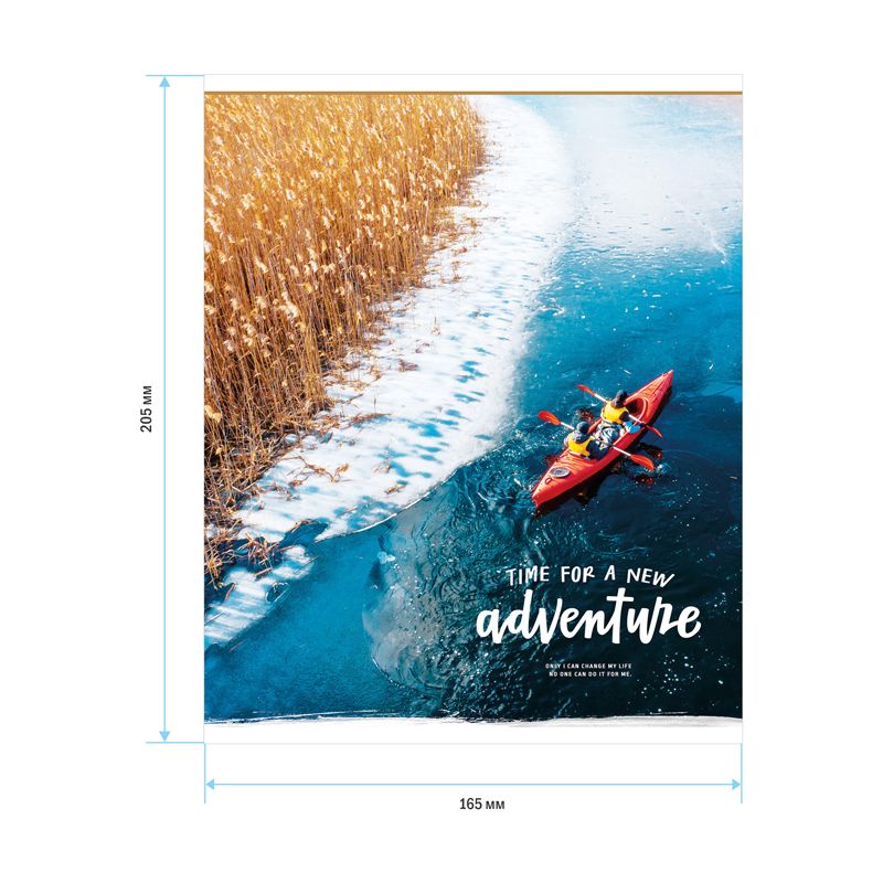 Тетрадь 96л., А5, клетка ArtSpace "Природа. Adventure"