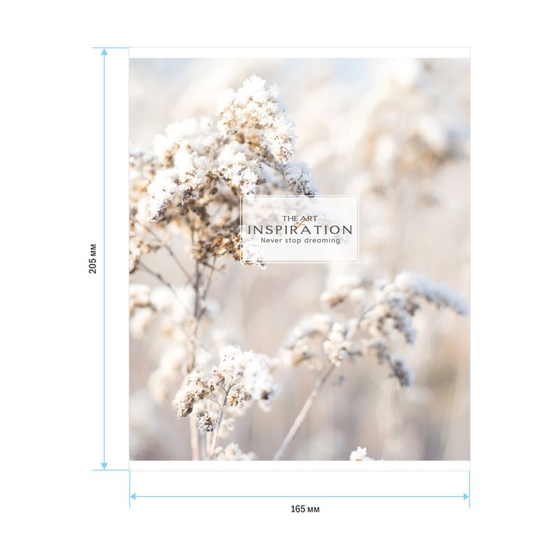 Тетрадь 96л., А5, клетка ArtSpace "Цветы. Flowers for inspiration"