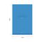 Блокнот А5 80л. на скрепке ArtSpace "Monocolor. Blue"