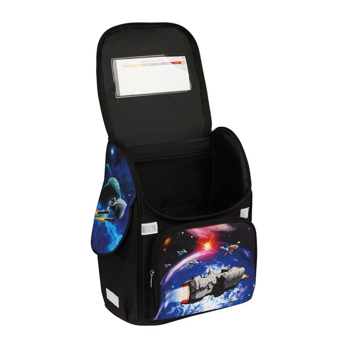 Ранец ArtSpace Junior "Space Mission" 37*28*21см, 1 отделение, 3 кармана, анатомическая спинка