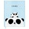 Дневник 1-11 кл. 48л. (твердый) MESHU "Funny panda", иск. кожа, УФ-печать с глиттером, тиснение фольгой, тон. блок, ляссе