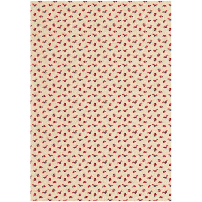 Упаковочная бумага крафт 70*100см, MESHU "Крылатые созданья", 70г/м2, ассорти 5 дизайнов