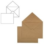 Конверты С3+ (360х460 мм), КРАФТ, без клея, 100 г/м2, КОМПЛЕКТ 500 шт., треугольный клапан, 460ТК