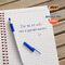 Ручки шариковые с грипом BIC "Round Stic Exact", НАБОР 4 шт., СИНИЕ, линия письма 0,28 мм, блистер, 932857