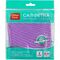 Салфетка для стекол и зеркал OfficeClean, плотная микрофибра, 30*30см, фиолетовая