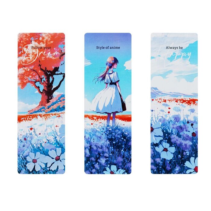 Закладки для книг, 3шт., MESHU "Blooming dream"