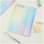 Блок для записей (To Do list) MESHU 14,8*21,0см (А5), 50л., "Candy color", на склейке