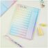 Блок для записей (To Do list) MESHU 14,8*21,0см (А5), 50л., "Candy color", на склейке
