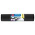 Мешки для мусора 480л OfficeClean ПВД, 130*170см, 70мкм, 10шт., прочные, черные, в рулоне