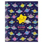 Дневник 1-4 класс 48 л., твердый, ЮНЛАНДИЯ, глянцевая ламинация, с подсказом, "Little star", 106597