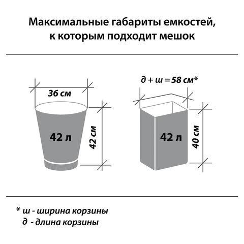Мешки для мусора с завязками LAIMA "ULTRA" 60 л, синие, рулон 20 шт., прочные, ПНД 17 мкм, 60х70 см, 607692