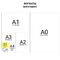 Тетрадь бумвинил, А5, 96 л., скоба, офсет №1, клетка, с полями, ТО96Б001/6