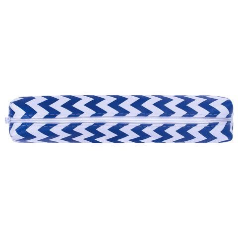 Пенал-косметичка ПИФАГОР, мягкий, "WAVE", прямоугольный, 20х7х4 см, 229264