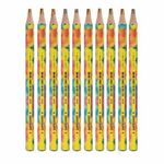 Карандаш с многоцветным грифелем МЯГКИЙ, 1 шт., ЮНЛАНДИЯ "MAGIC", классические цвета, утолщенный, 181789