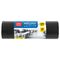 Мешки для мусора 180л OfficeClean ПВД, 90*110см, 35мкм, 10шт., черные, в рулоне
