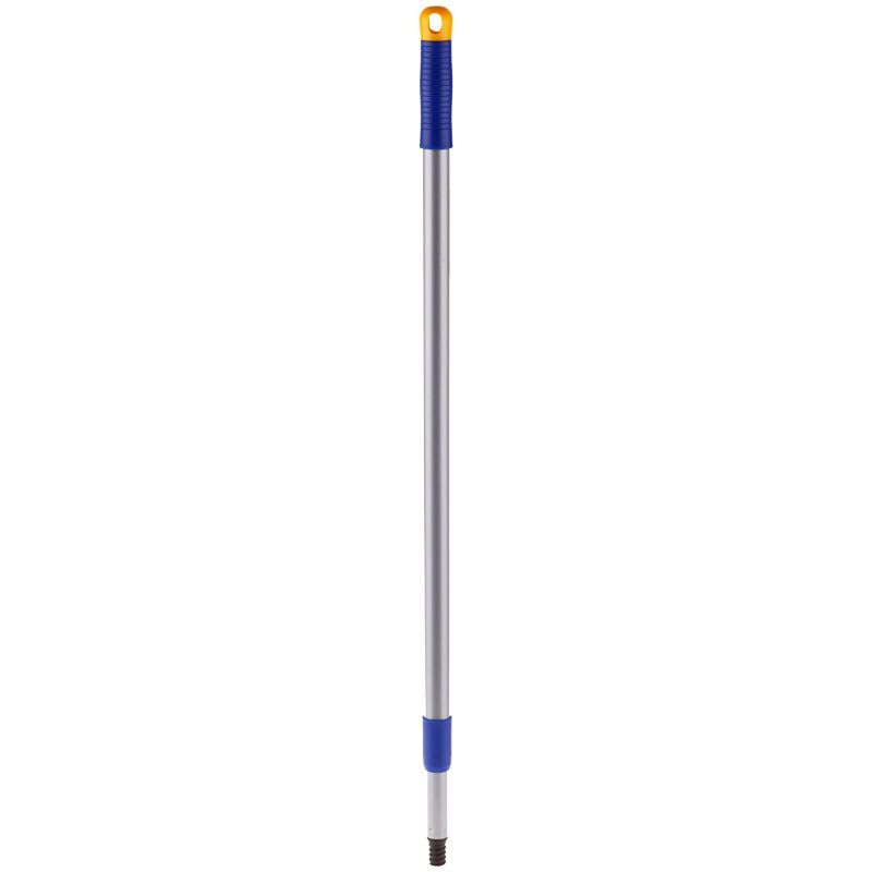Черенок OfficeClean Professional, телескопический, стальной, для флаундеров, 80-135см