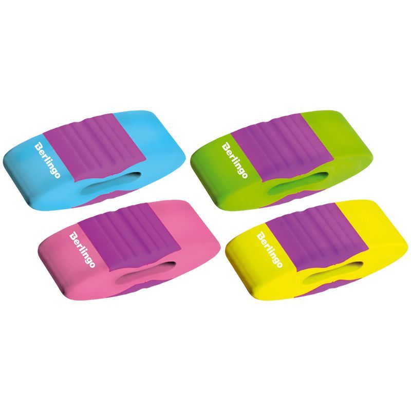 Ластик Berlingo "Color" прямоугольный, термопластичная резина, 56*23*14мм