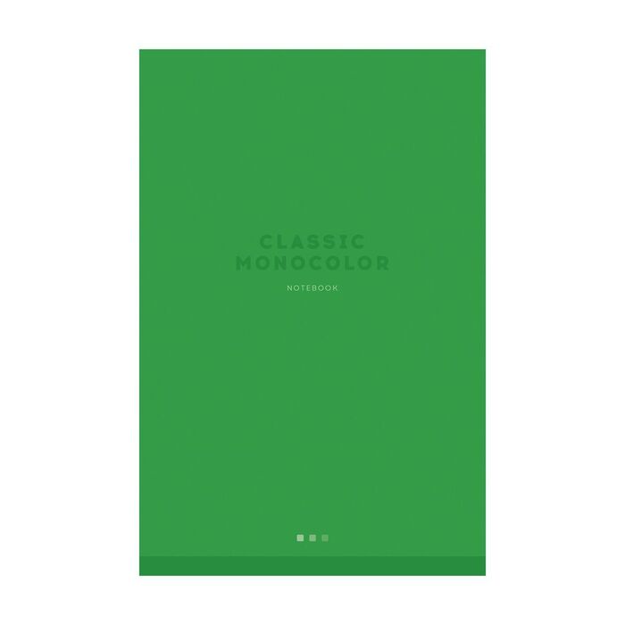 Блокнот А5 80л. на скрепке ArtSpace "Monocolor. Green"