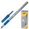 Ручка шариковая с грипом BIC "Round Stic Exact", СИНЯЯ, корпус серый, узел 0,7 мм, линия письма 0,28 мм, 918543