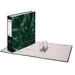 Папка-регистратор STAFF "Basic" БЮДЖЕТ с мраморным покрытием, 70 мм, без уголка, зеленая, 229620