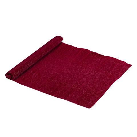 Бумага гофрированная/креповая, 110 г/м2, 50х250 см, гранат, в рулоне, ОСТРОВ СОКРОВИЩ, 112532