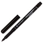 Маркер перманентный CENTROPEN 2536, ЧЕРНЫЙ, тонкий наконечник, 1 мм, трехгранная зона захвата, 6 2536 0112